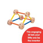 Schylling MKT Super Makit Classic Wood Construction Toy. 3+ years. 70-Pieces (1 EA)